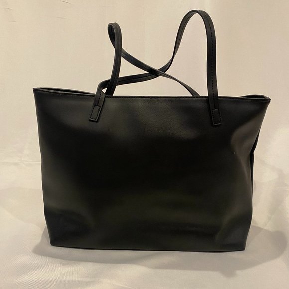 NWOTs Kenneth Cole Reaction Women's New Black Tote and Shoulder Bag Combo - Picture 3 of 8